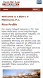 Mobile Screenshot of hardhatlaw.net